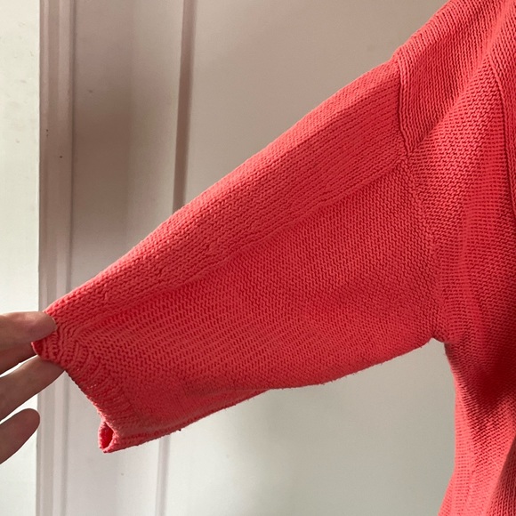 Lafayette 148 coral cardigan - Picture 4 of 10